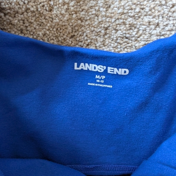 Lands' End Vibrant Blue Dress - Picture 2 of 2